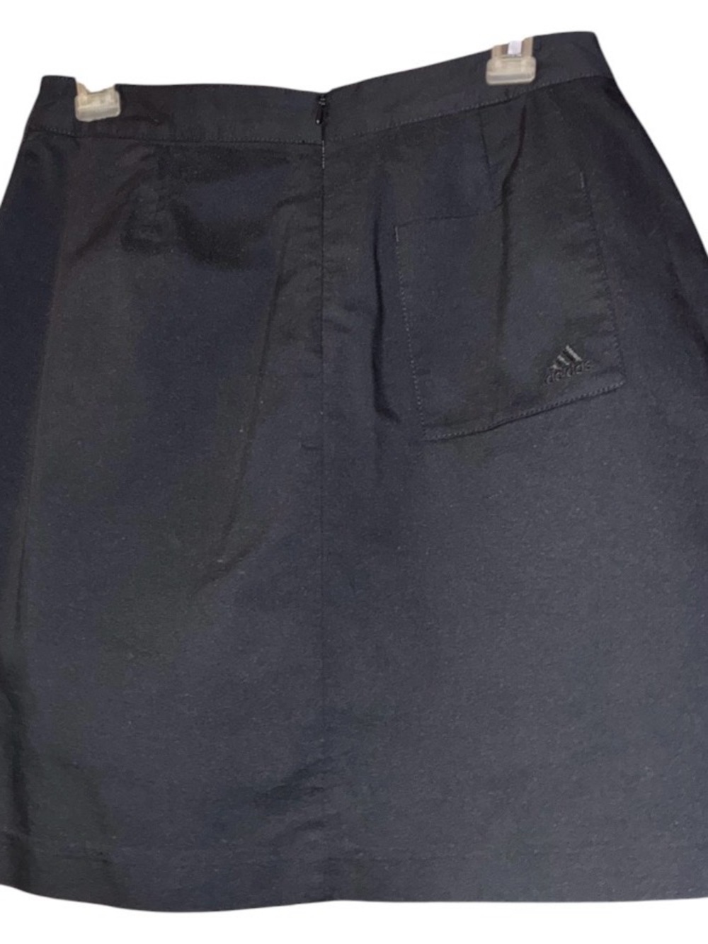 NEW adidas womens Black Athletic Skirt/shorts with Pocket